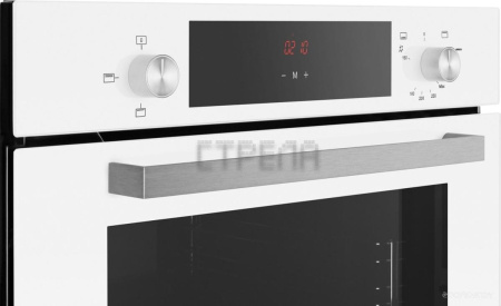 Газовый духовой шкаф Weissgauff WGO 702 D White Glass