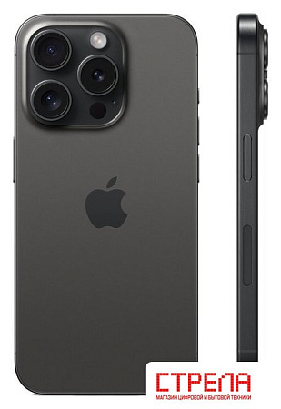 Телефон Apple iPhone 15 Pro 128GB (черный титан)