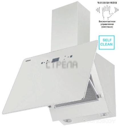 Кухонная вытяжка Backer AH60E-MC-F1 White 12K