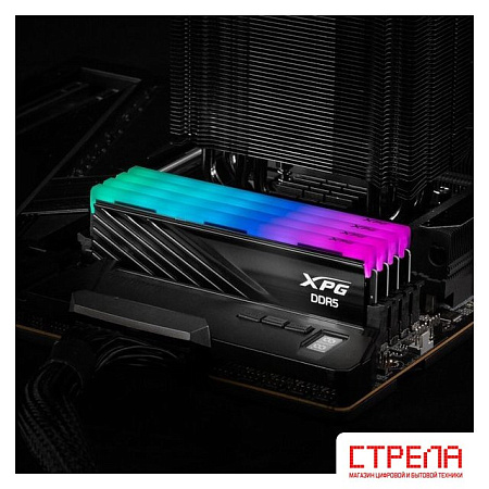 Оперативная память ADATA XPG Lancer RGB 2x48ГБ DDR5 6400 МГц AX5U6400C3248G-DCLARBK