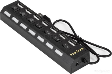 USB-хаб Exegate DUB-72SW EX293978RUS