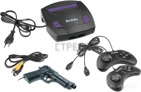 Игровая приставка Dendy King (260 игр + световой пистолет)