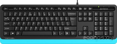 Клавиатура A4Tech Fstyler FKS10 (черный/синий)