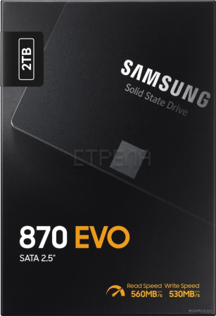 SSD Samsung 870 Evo 2TB MZ-77E2T0BW