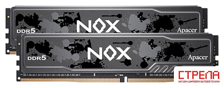 Оперативная память Apacer NOX 2x16ГБ DDR5 5600 МГц AH5U32G56C522MBAA-2