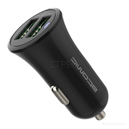 Автомобильное ЗУ ATOMIC C240, 2USB, 3.4A