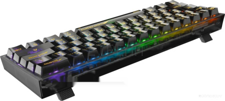Клавиатура Redragon Fizz (прозрачный/черный)