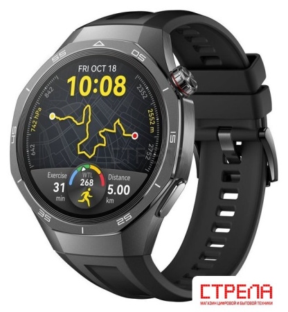 Умные часы Huawei Watch GT 5 Pro 46 мм (черный)