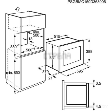 Микроволновая печь Electrolux EMT25203C
