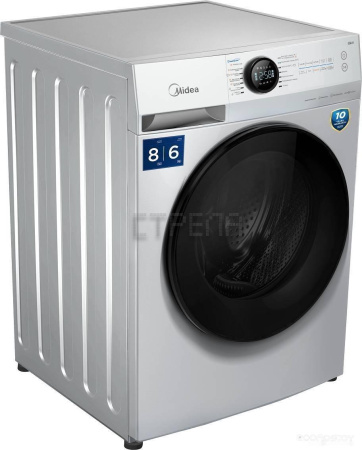 Стирально-сушильная машина Midea Lunar MF200D80WBS/W-RU