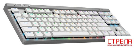 Клавиатура Logitech G515 Lightspeed TKL GL Linear 920-012569 (белый, с гравировкой)