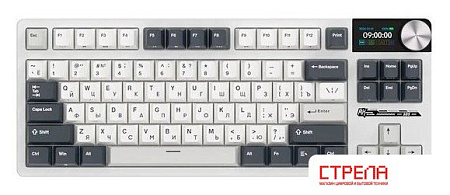 Клавиатура Royal Kludge S85 White Night (RK Cloud)