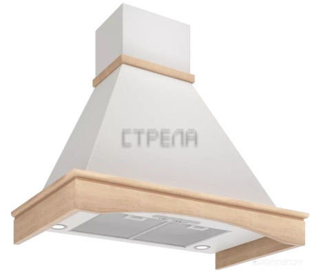 Вытяжка Elikor Вилла 50П-650-П3Л (Бежевый/Дуб неокрашенный) (841792)