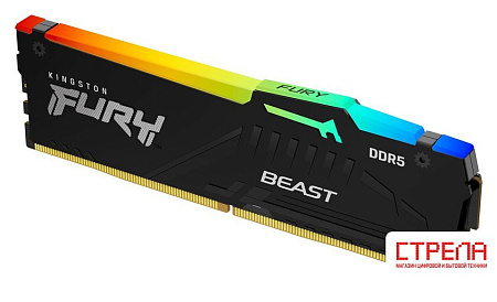 Оперативная память Kingston FURY Beast RGB 8ГБ DDR5 6000МГц KF560C36BBEA-8