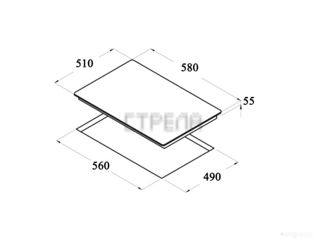 Варочная панель Schtoff H 6105 P06 IS (белый)