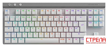 Клавиатура Logitech G515 Lightspeed TKL GL Linear 920-012569 (белый, с гравировкой)