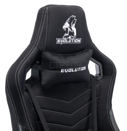 Кресло Evolution Nomad (черный/белый)