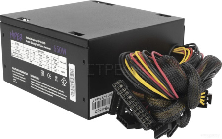 Блок питания HIPER HPB-650D Bright