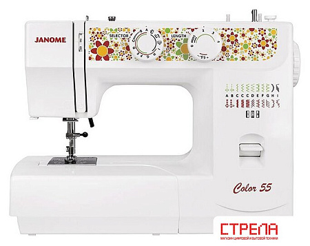 Электромеханическая швейная машина Janome Color 55