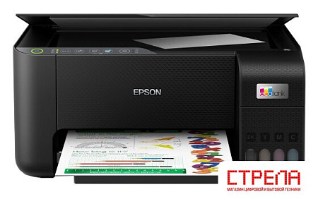 МФУ Epson EcoTank L3251 (ресурс стартовых контейнеров 3600/6500, контейнер 103)