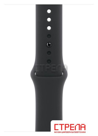 Умные часы Apple Watch Series 11 46 мм (алюминиевый корпус, космический серый/черный, спортивный силиконовый ремешок M/L)