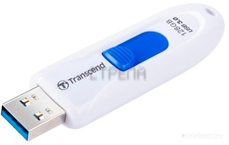 USB Flash Transcend JetFlash 790 128Gb (White) (TS128GJF790W)