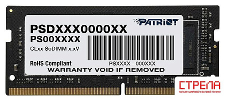 Оперативная память Patriot Signature Line 16GB DDR4 SODIMM PC4-21300 PSD416G266681S