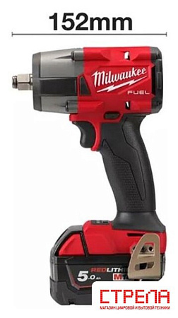 Гайковерт Milwaukee M18 FMTIW2F12-502X 4933478450 (с 2-мя АКБ, кейс)