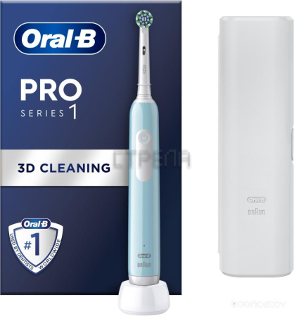 Электрическая зубная щетка Braun Oral-B Pro 1 + Дорожный чехол 8001090914132