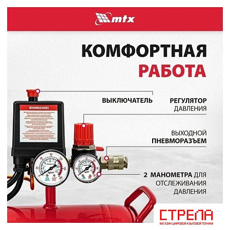 Компрессор MTX КР2500/80