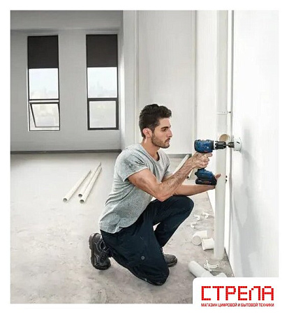 Ударная дрель-шуруповерт Bosch GSB 18V-65 Professional 06019N3100 (с 2-мя АКБ, кейс)