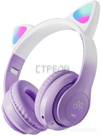 Наушники Miru Cat EP-W10 (сиреневый)