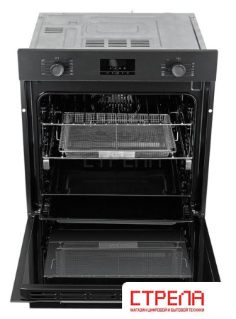 Электрический духовой шкаф Exiteq EXO-112 (черный матовый)