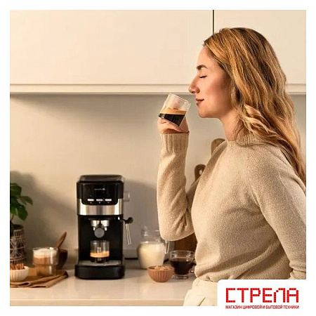 Рожковая кофеварка Cecotec Power Espresso 20 Pecan