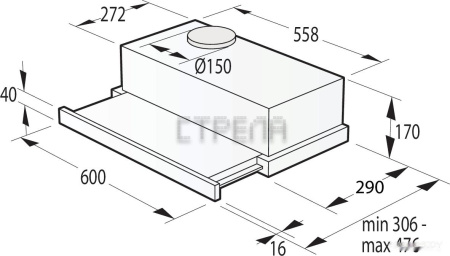 Кухонная вытяжка Gorenje TH62E4X