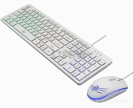 Клавиатура + мышь DIALOG KMGK-1707U (белый)