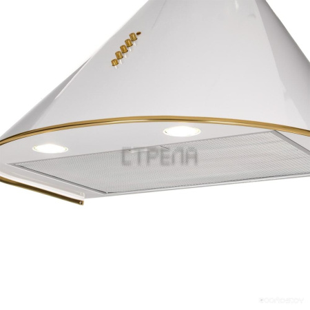 Вытяжка AKPO Dandys 60 wk-4 белый/золото