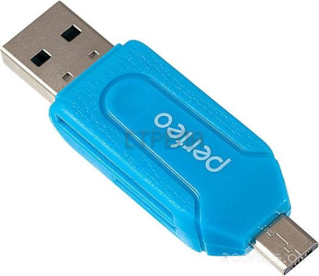 Карт-ридер Perfeo VI O004 [PF-VI-O004 Blue]