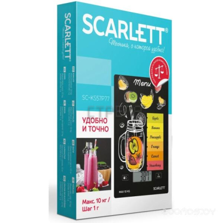 Кухонные весы Scarlett SC-KS57P77