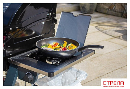 Газовый гриль для дачи Sahara S375 3B BBQ Smokey Teal (дымчатый)