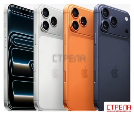 Телефон Apple iPhone 17 Pro Max Dual eSim 256GB (серебристый)