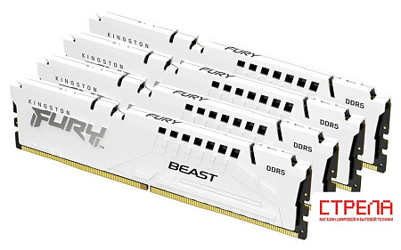 Оперативная память Kingston FURY Beast 4x32ГБ DDR5 5200 МГц KF552C40BWK4-128