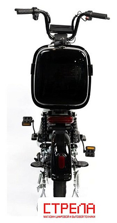 Электроскутер NOVA EC02 (графит, с кофром, без цепи)