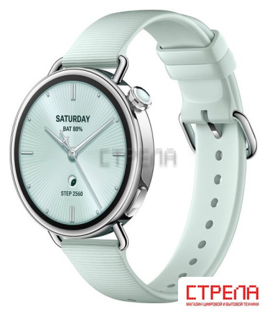 Умные часы Xiaomi Watch S4 41 мм (мятный зеленый, международная версия)