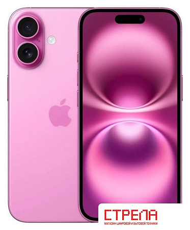 Телефон Apple iPhone 16 Dual eSim 256GB (розовый)