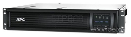 Источник бесперебойного питания APC by Schneider Electric Smart-ups 750VA LCD RM 2U 230V