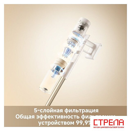 Пылесос Dreame Cordless Vacuum Cleaner R10s Essential VZV29A (евровилка, белый)