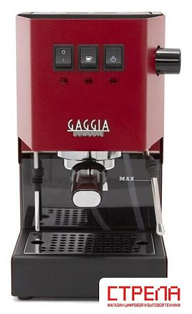 Рожковая кофеварка Gaggia Classic Evo Red 9481/12