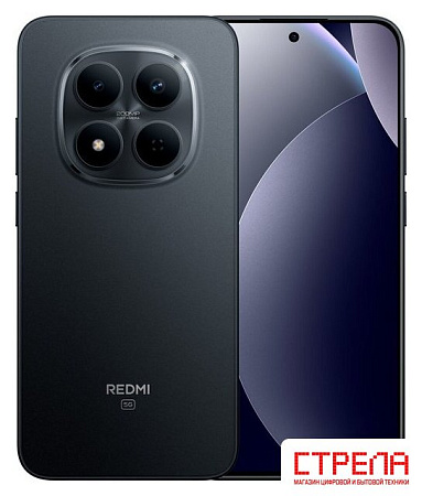 Телефон Xiaomi Redmi Note 15 Pro 5G 12GB/512GB международная версия (черный)