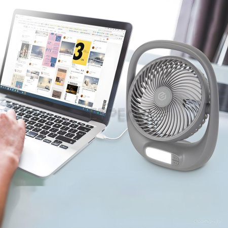 Вентилятор Evolution AirLeaf AL-101 (серый)